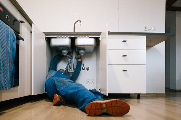Professional Drain Cleaning technician working in Troy, PA